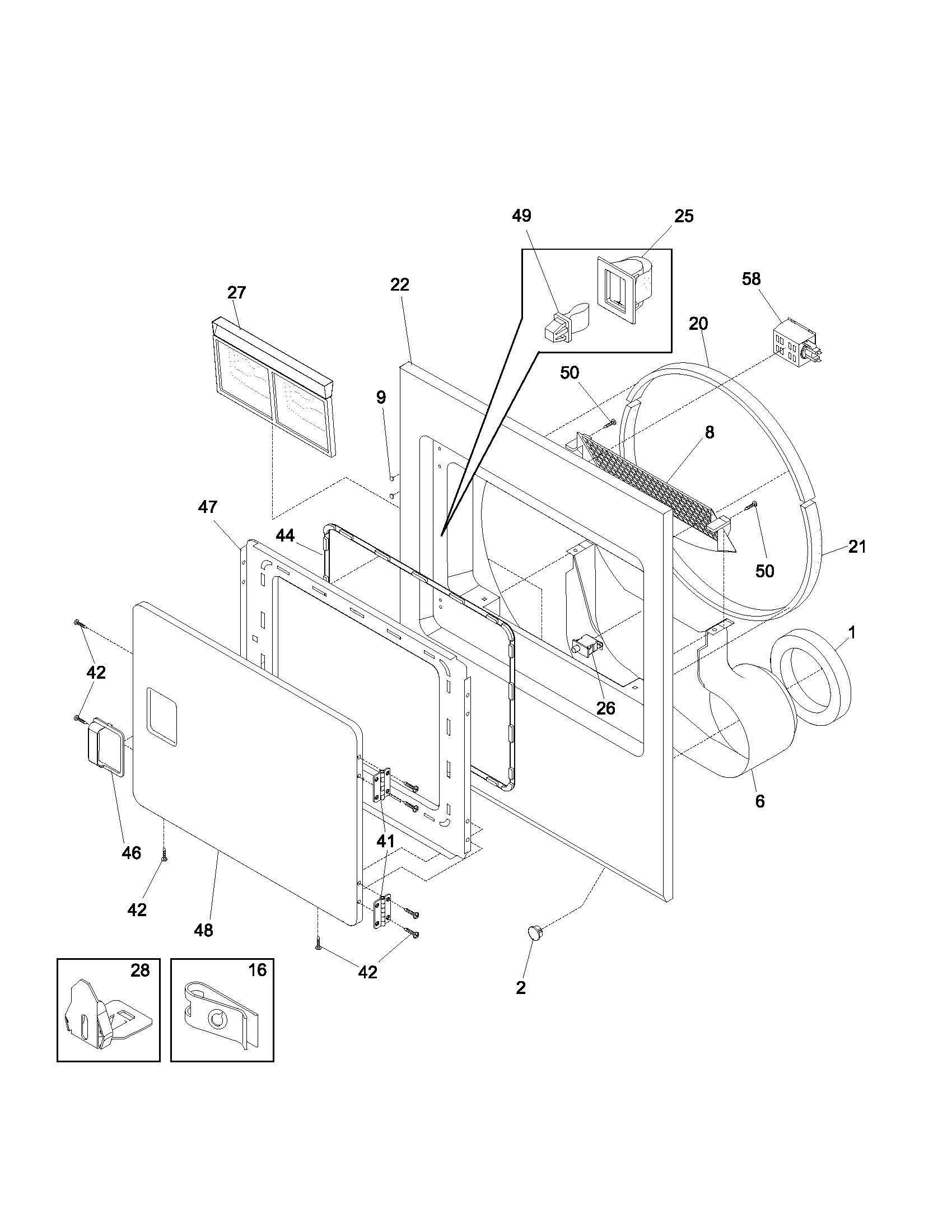 Frnt pnl,door