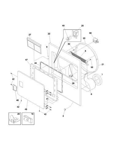Frnt pnl,door