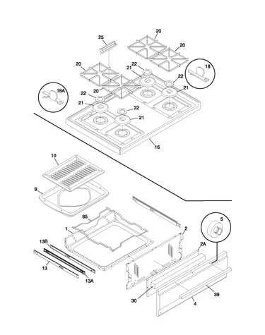 Top/drawer