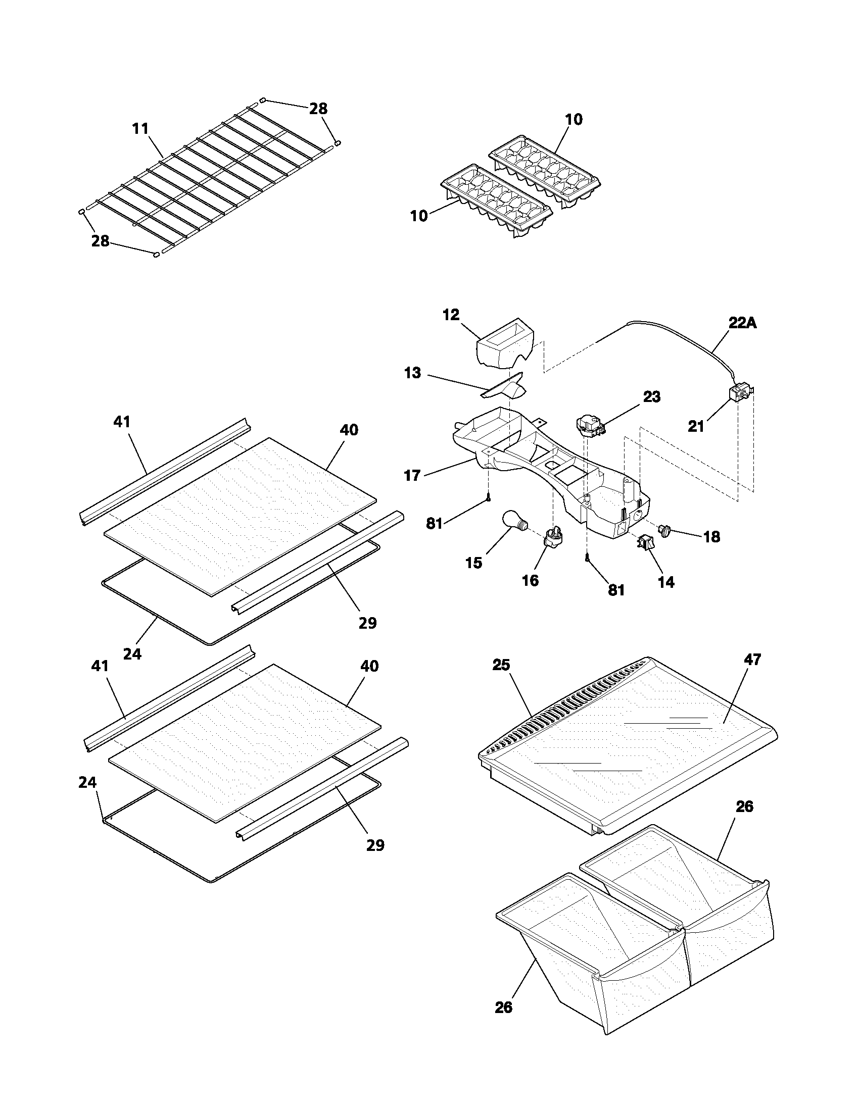 Shelves