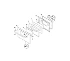 Frigidaire FEF326ABA door diagram