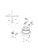 Motor/heater/spray arm