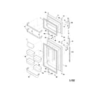 Kenmore 25371882108 door diagram