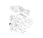 Kenmore 25351232105 ice container diagram