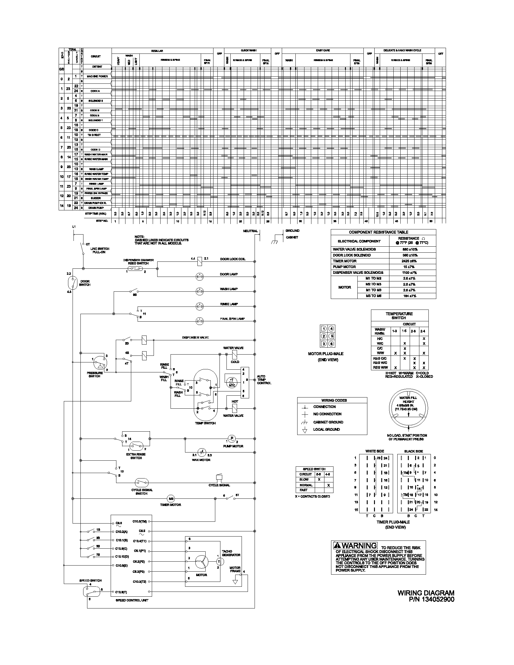 134052900 WIRING DIAGRAM