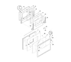 Frigidaire FEB30S5ASA door diagram