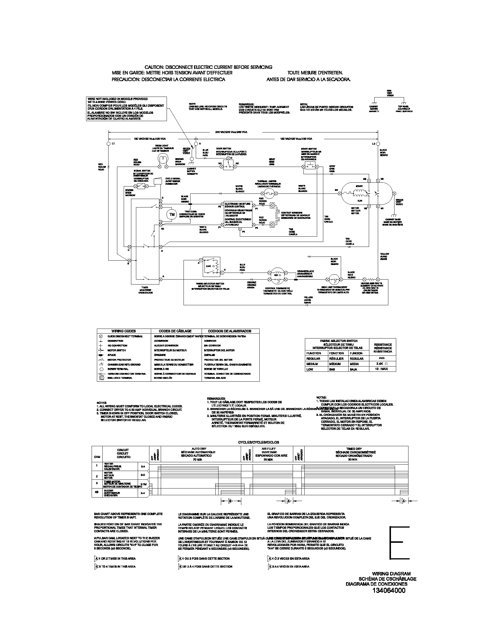 134064000 WIRING DIAGRAM