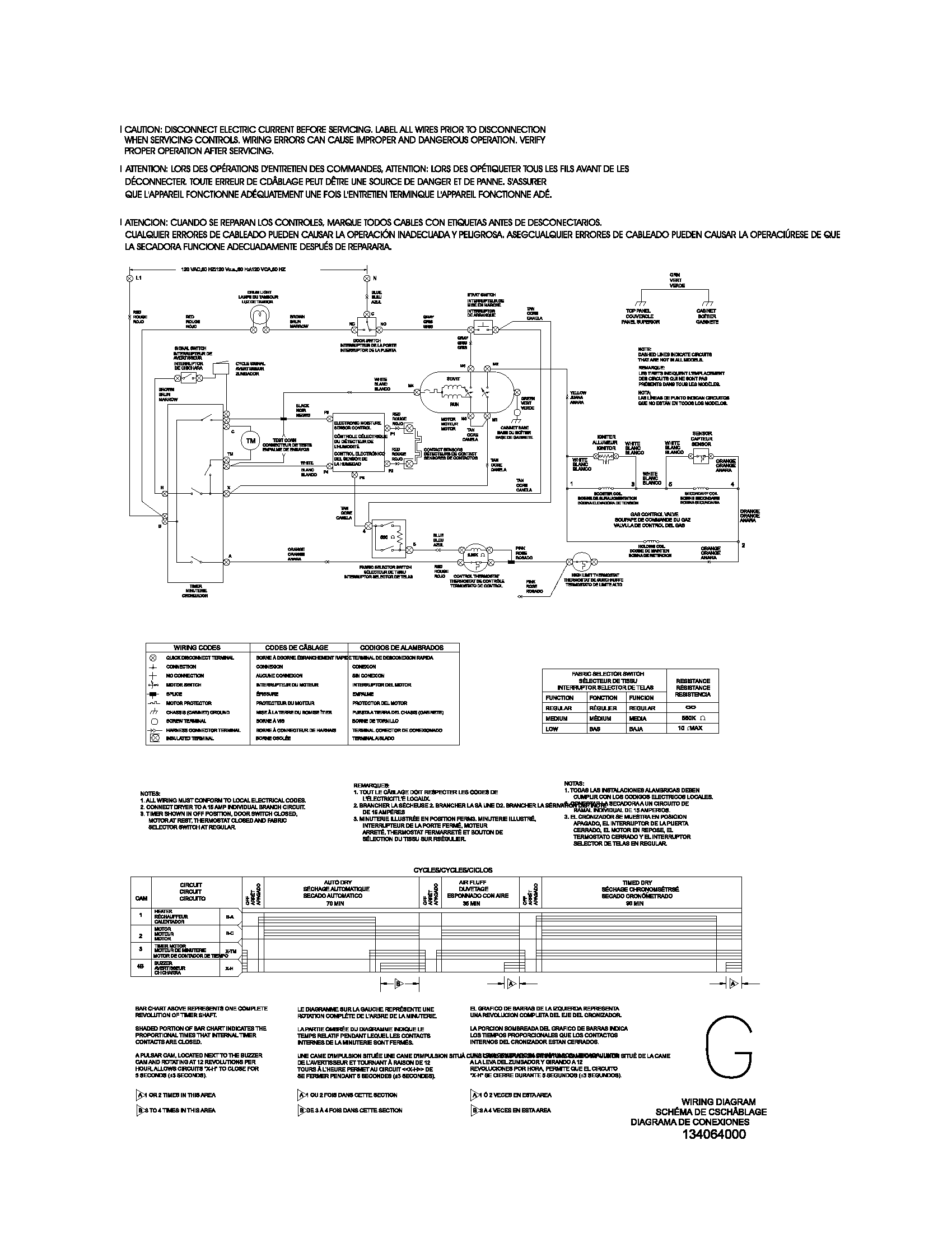 134064000 WIRING DIAGRAM