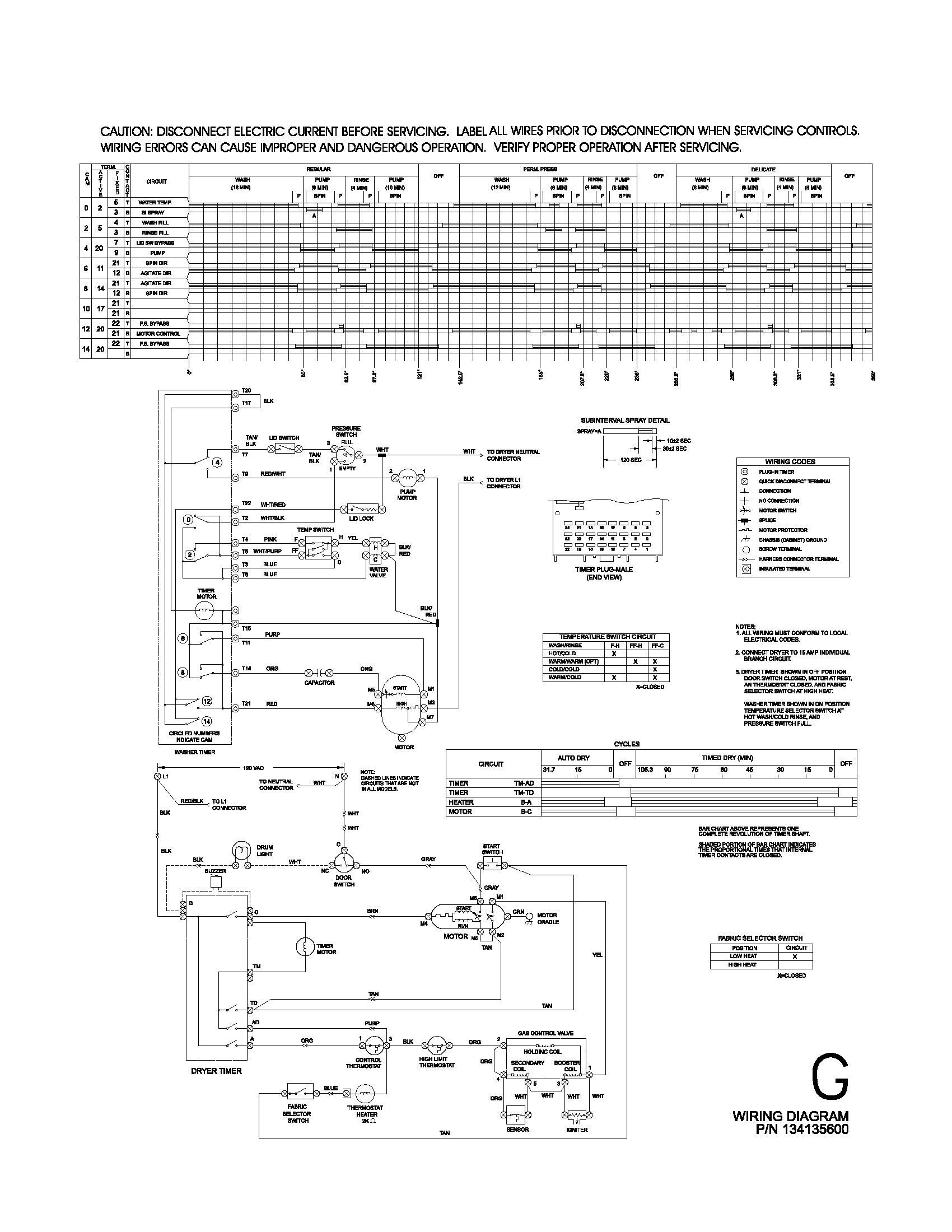 134135600 WIRING DIAGRAM