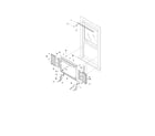 Frigidaire FAS154K1A3 window mounting parts diagram