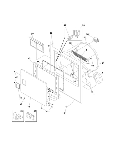 Frnt pnl,door