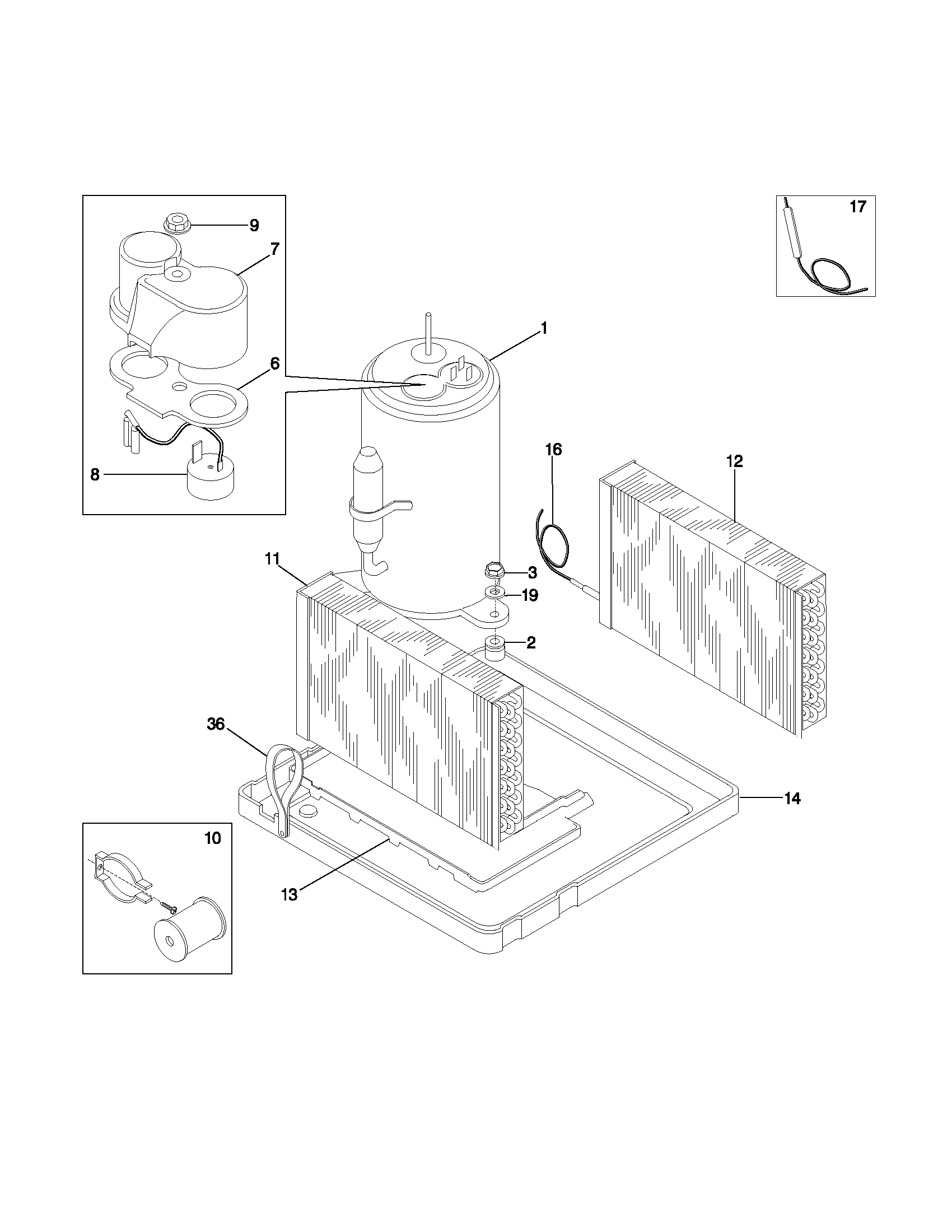 Compressor parts