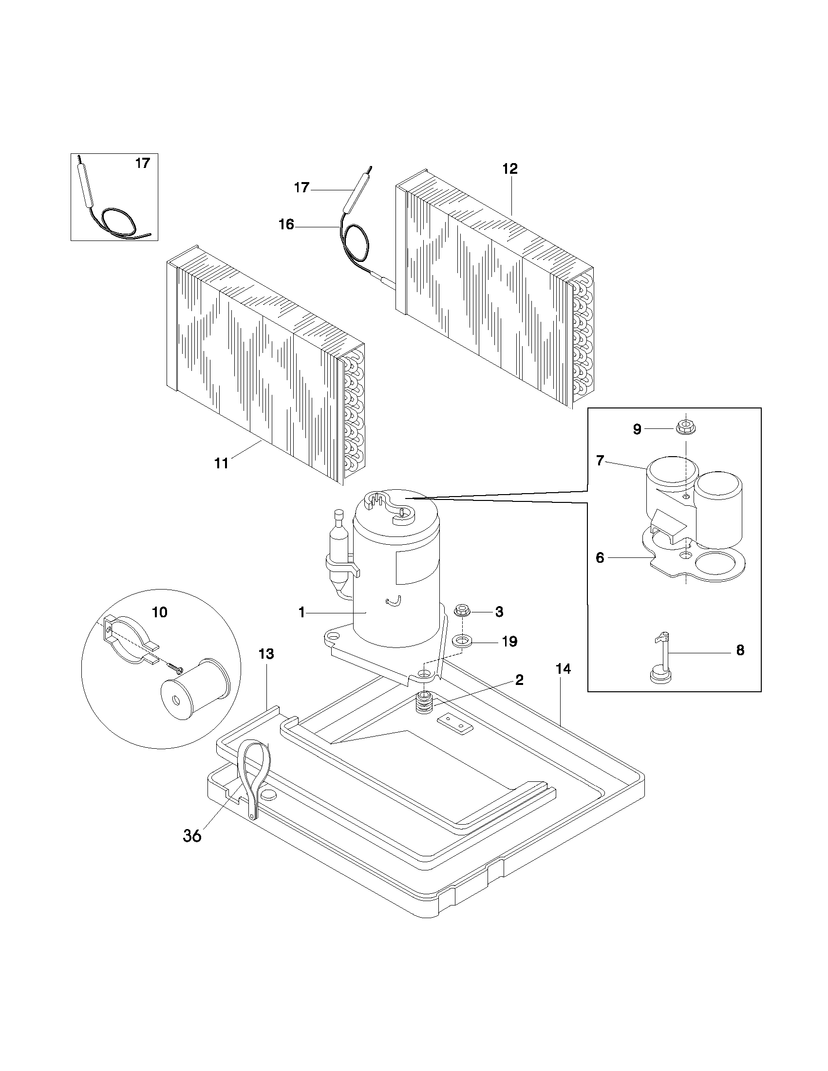Compressor parts