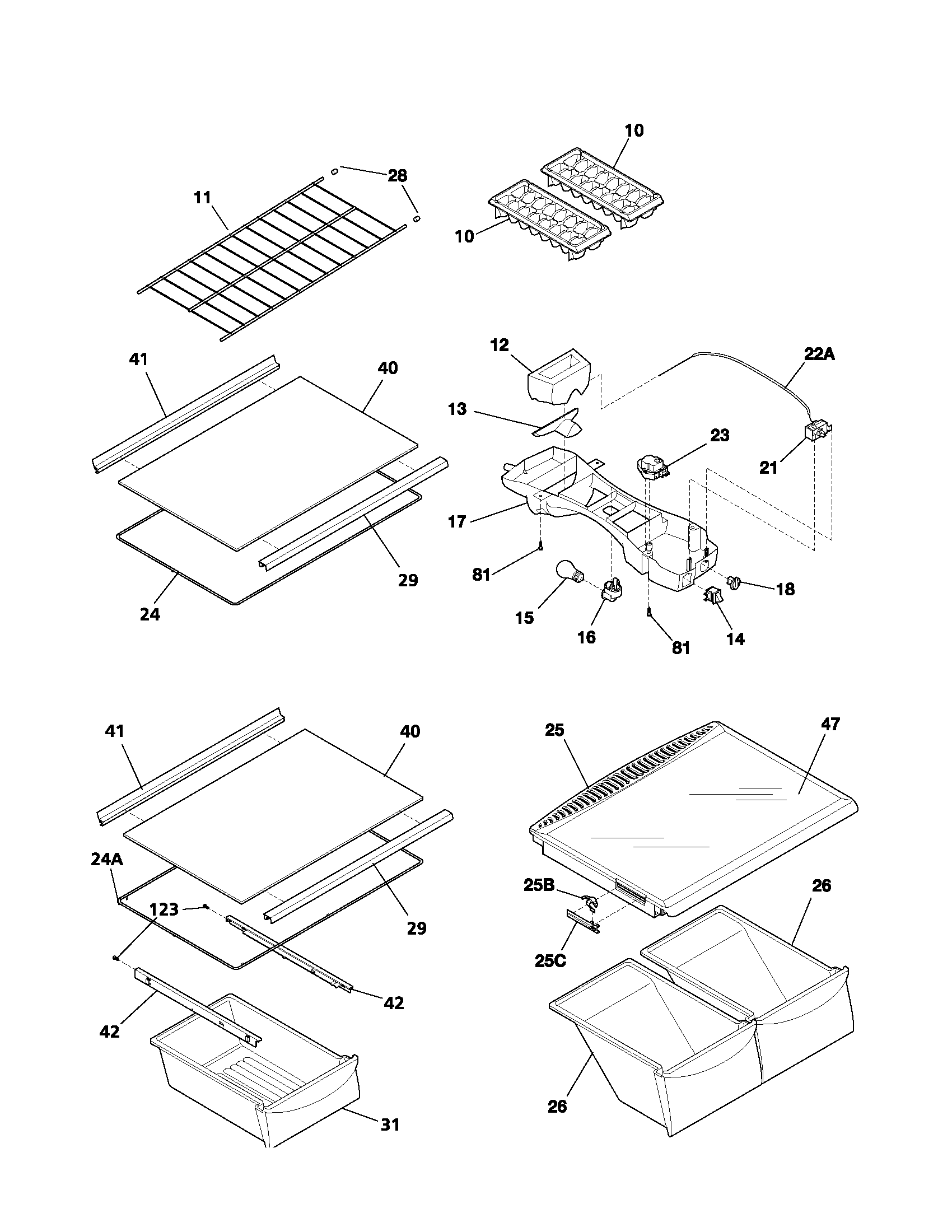 Shelves