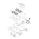 Frigidaire FLC30C3AUB main top diagram
