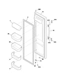 Refrigerator door