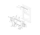 Frigidaire FAS185J2A5 window mounting parts diagram