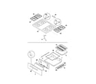 Kenmore 79061201200 top/drawer diagram