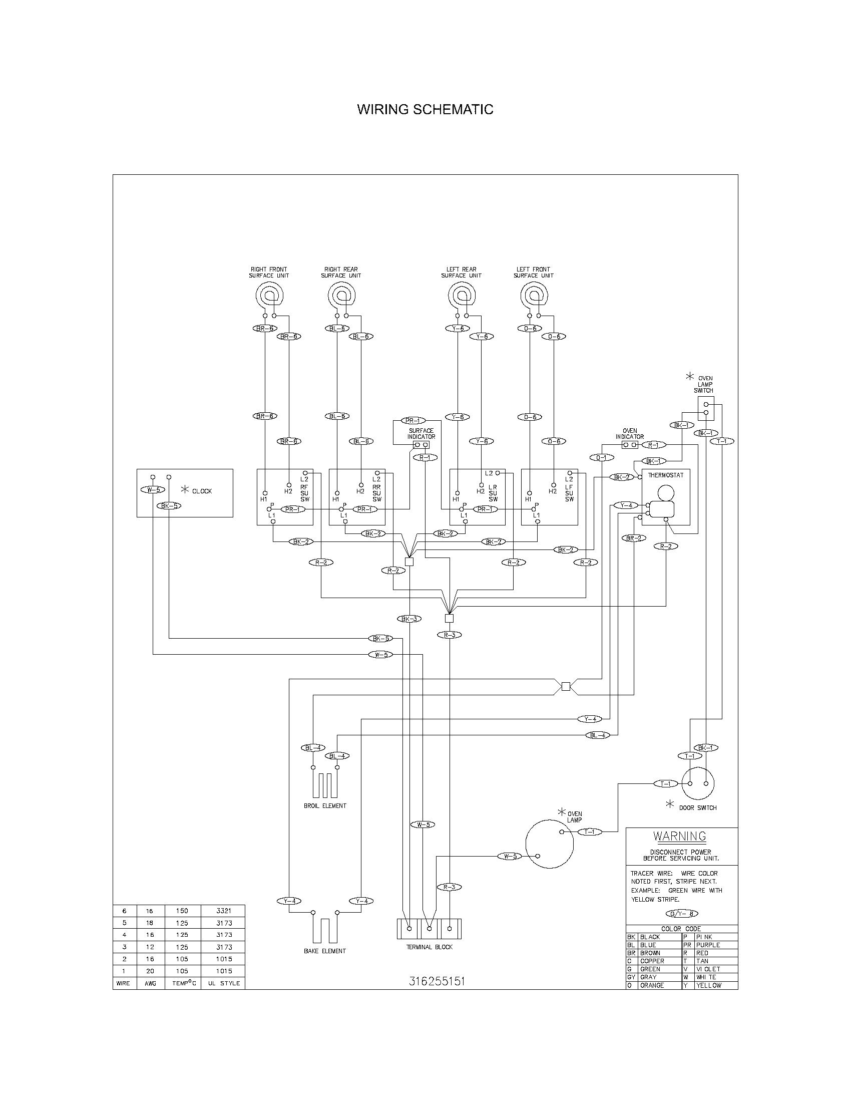 Wiring schematic