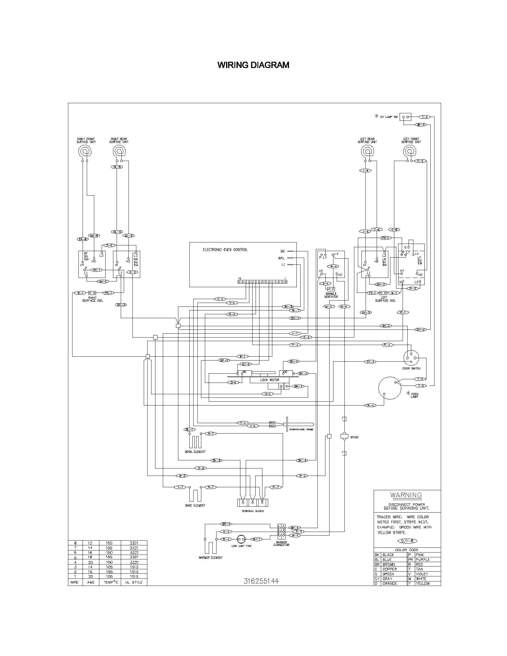 Wiring schematic
