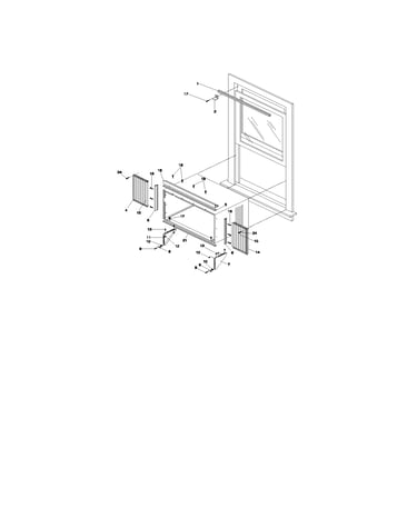 Window mounting parts