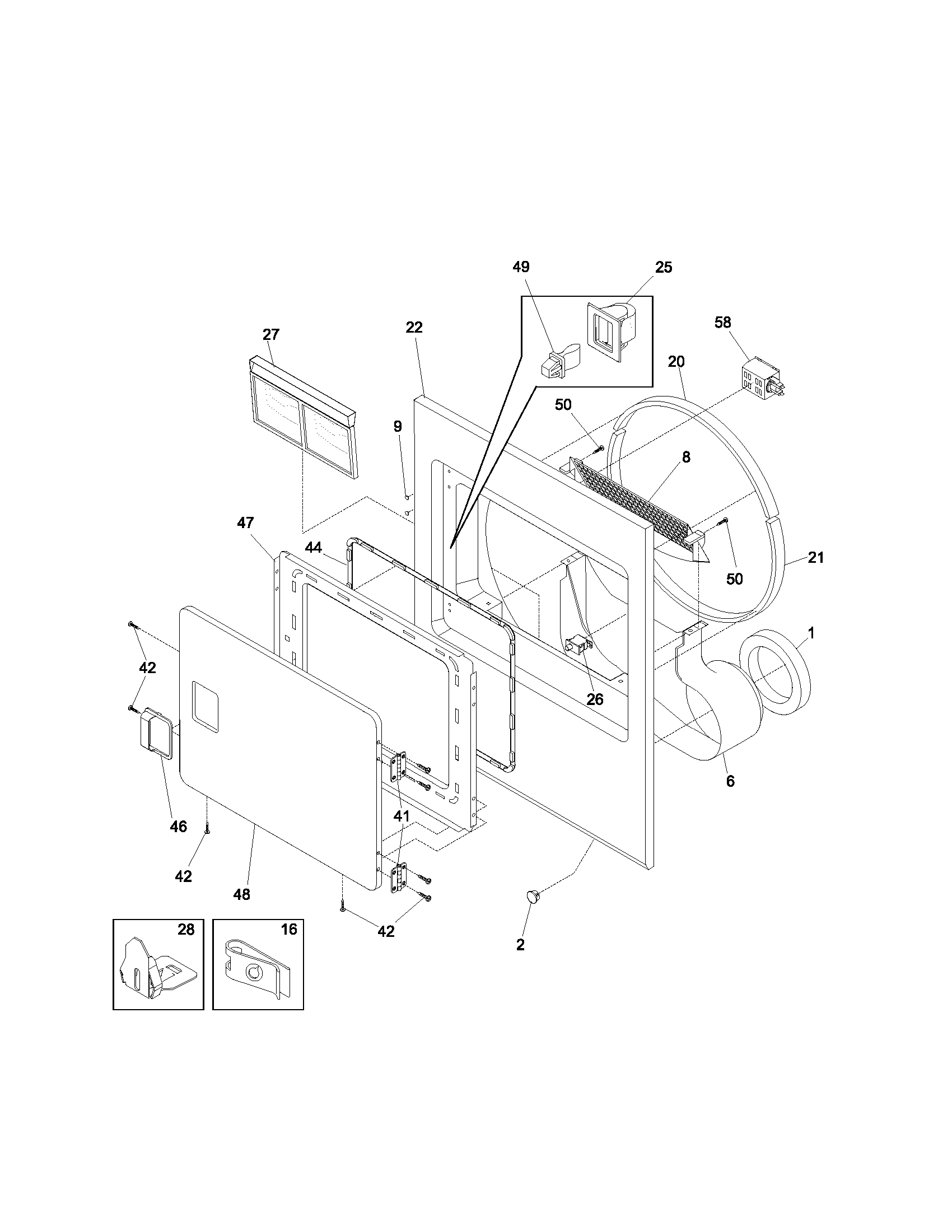 Frnt pnl,door
