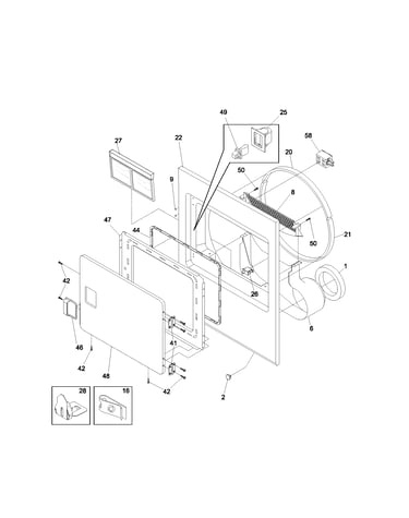 Frnt pnl,door