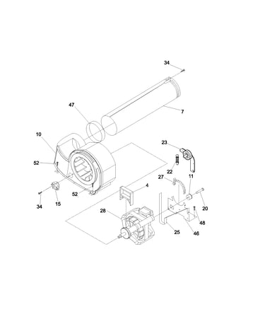 Motor,blower