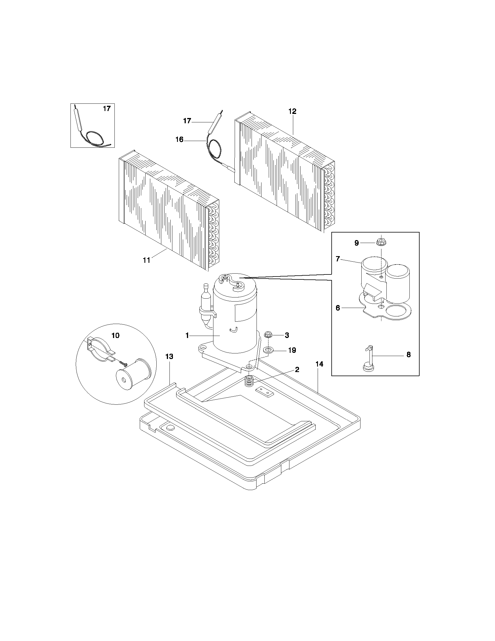 Compressor parts