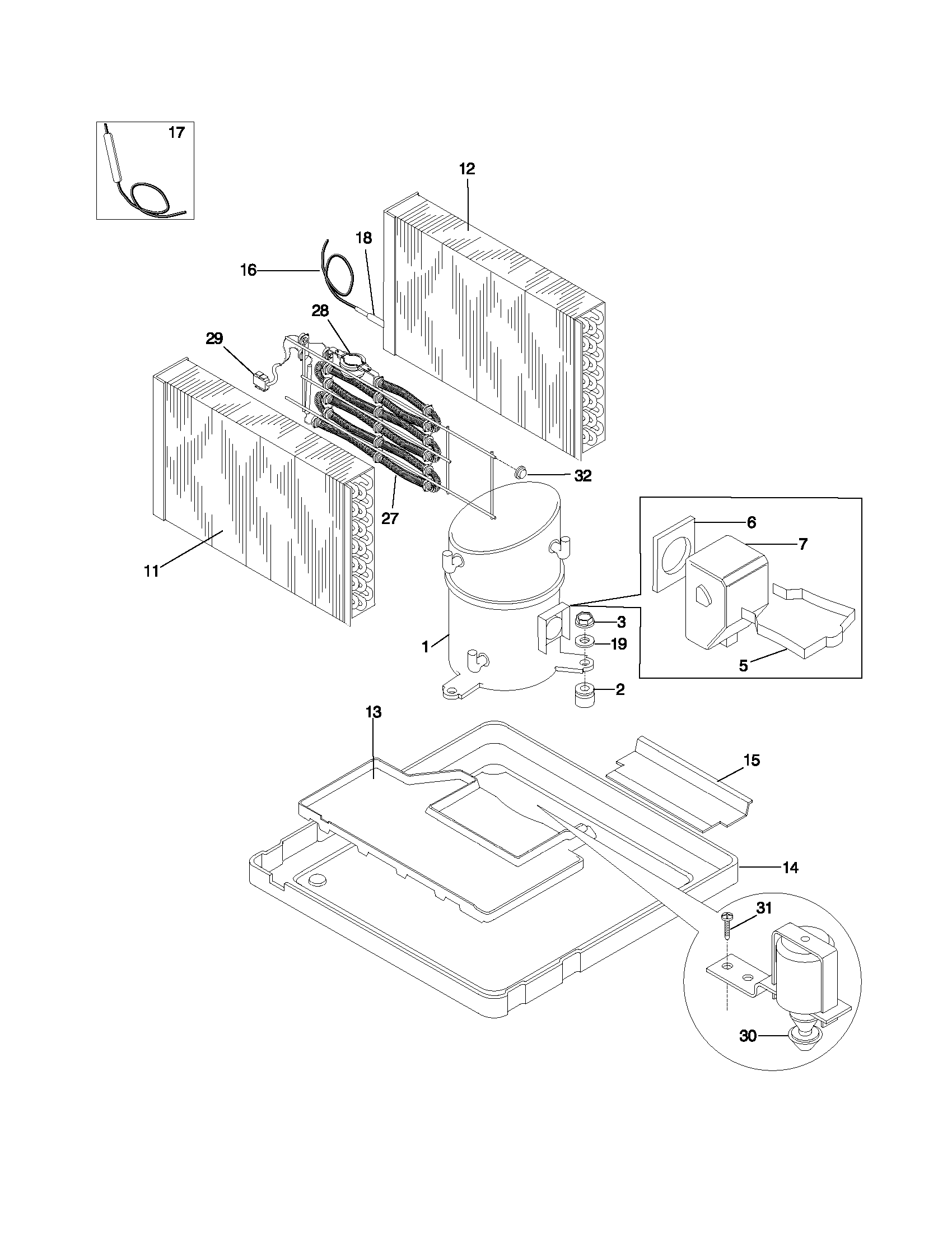 Compressor parts