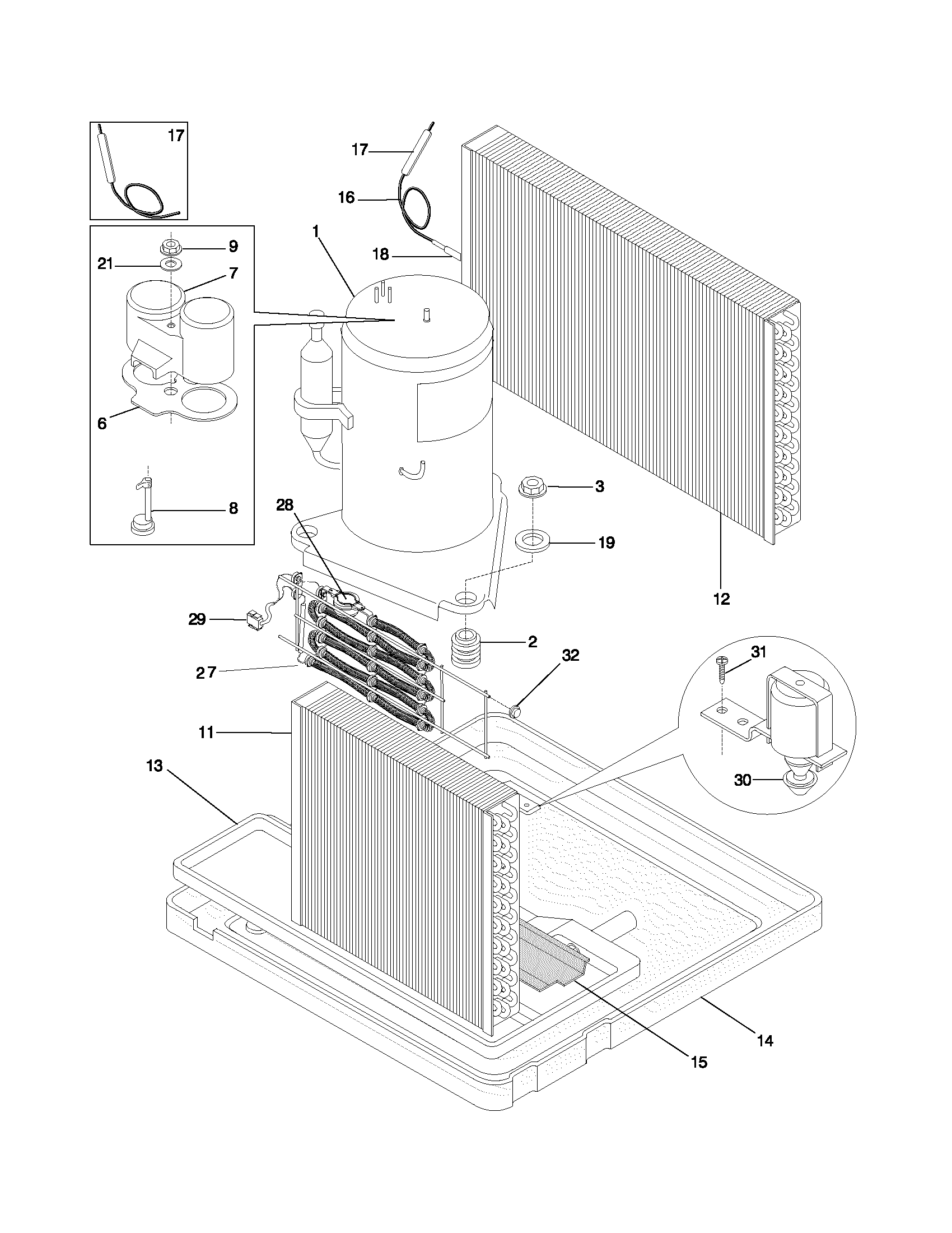 Compressor parts