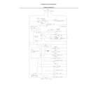 Frigidaire FRS26R2AW2 wiring schematic diagram