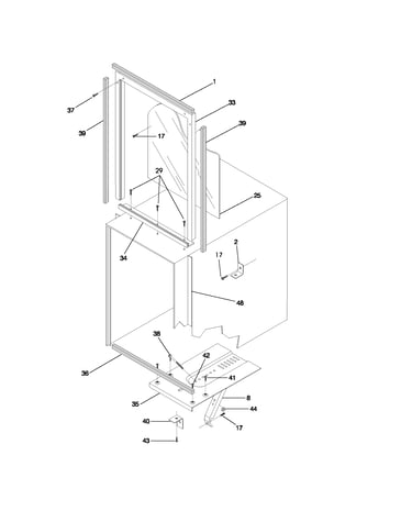 Window mounting parts