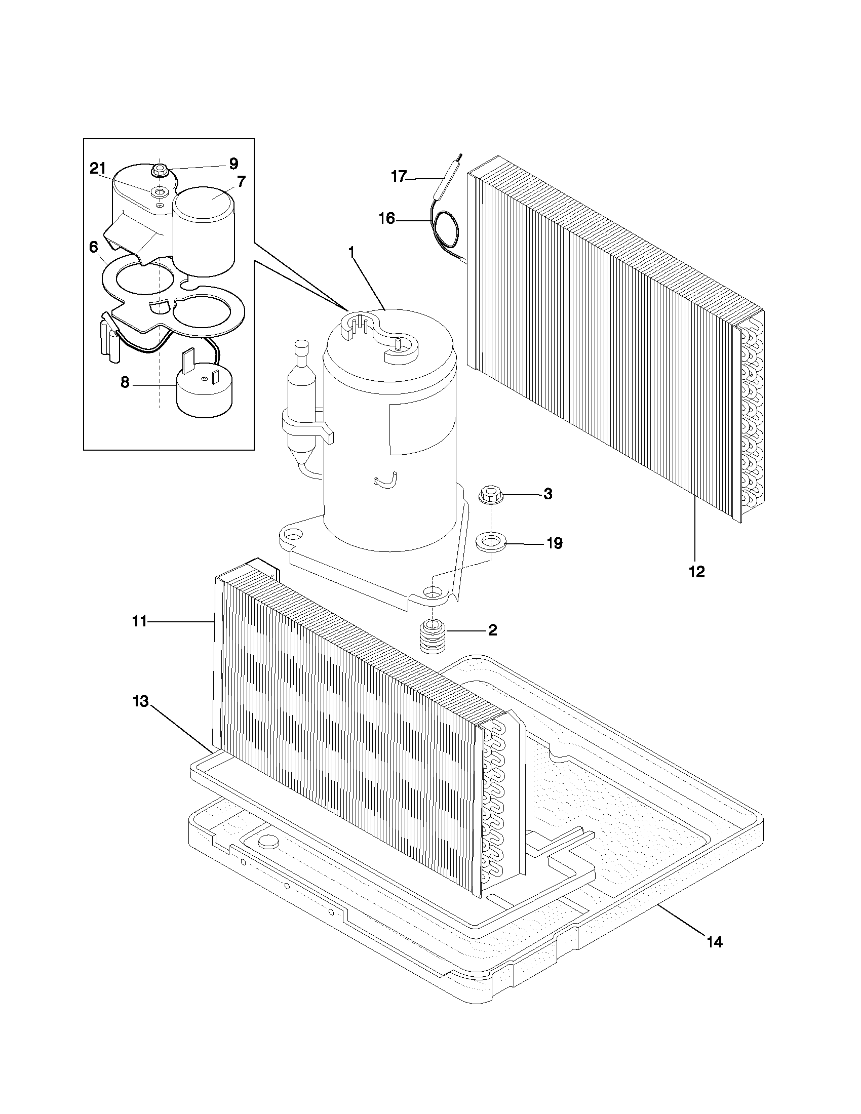 Compressor parts
