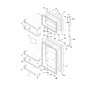 Frigidaire FRT18B4AW4 doors diagram