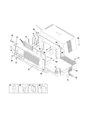 Cabinet front and wrapper