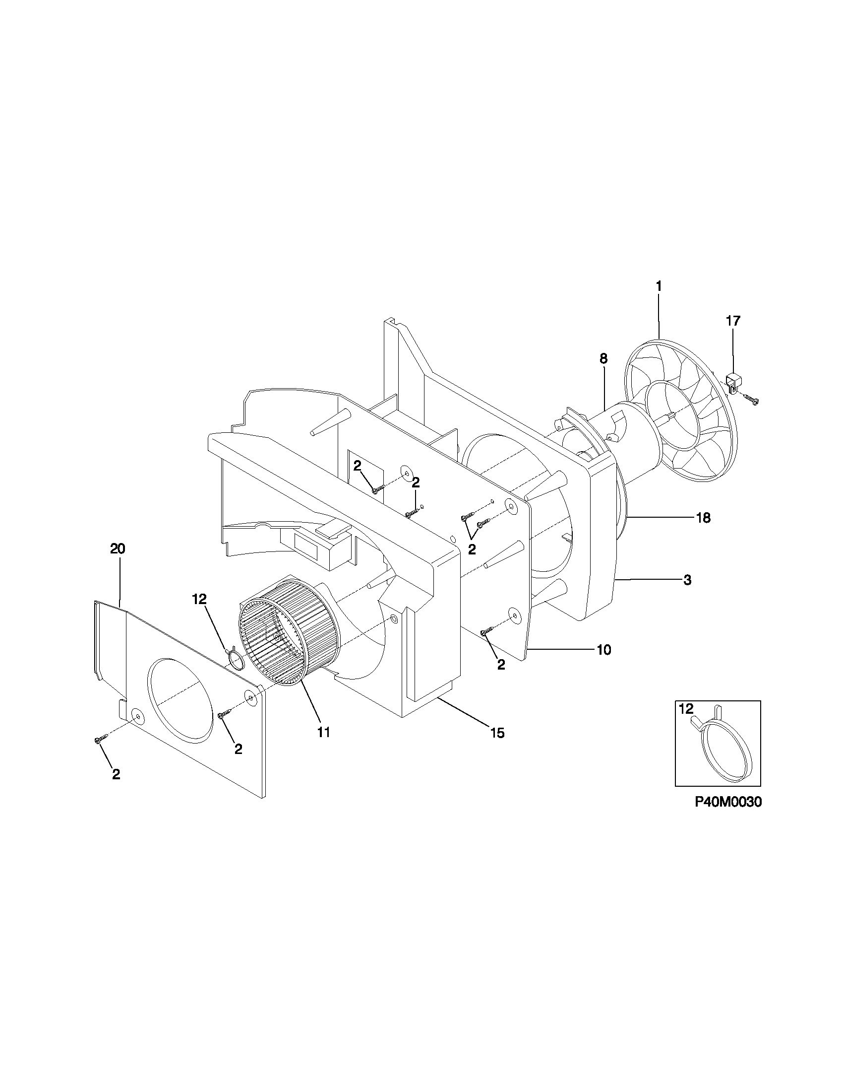 Air handling parts