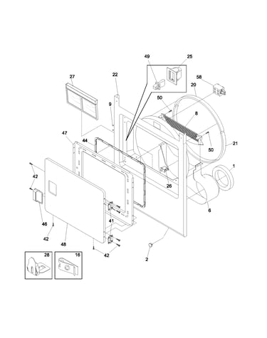 Frnt pnl,door