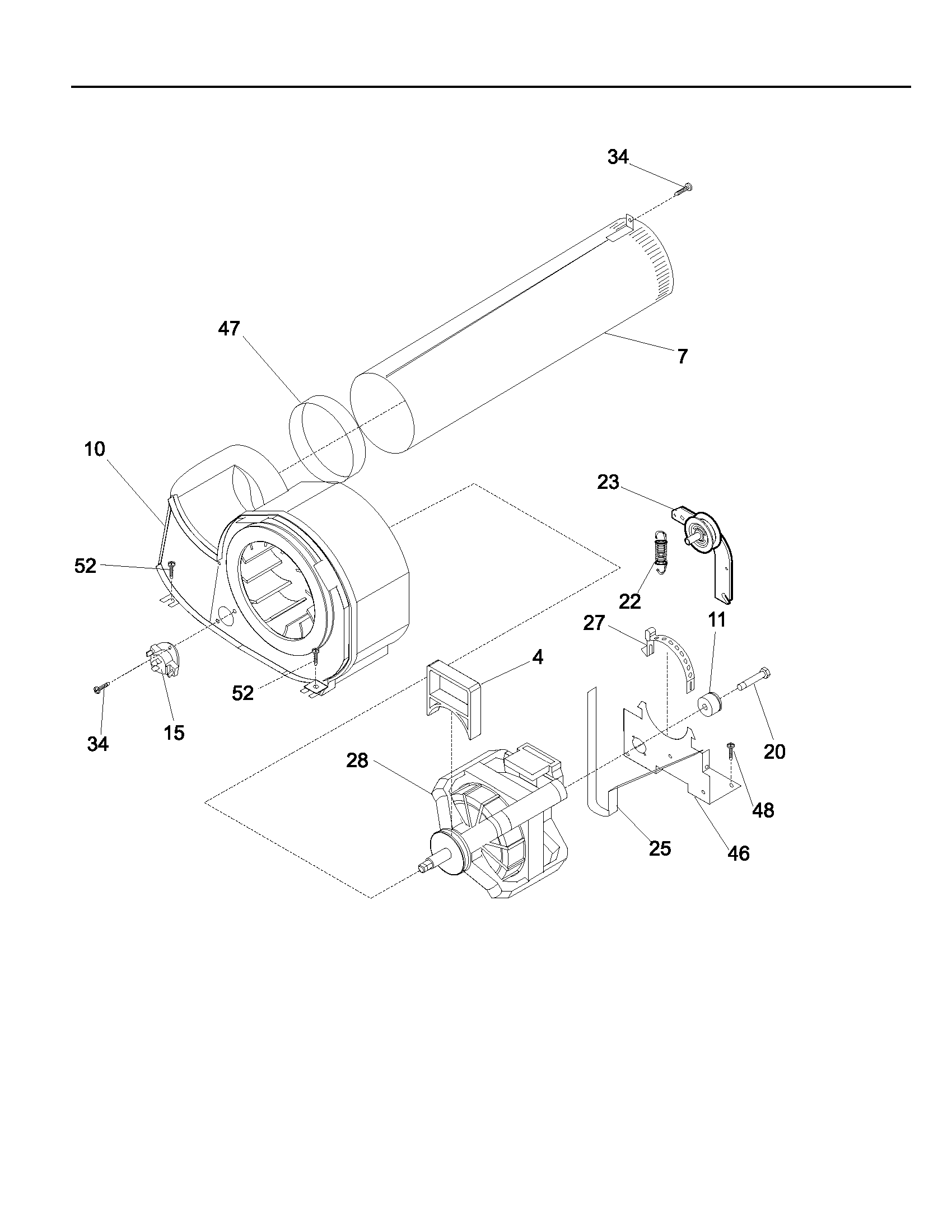 Motor,blower