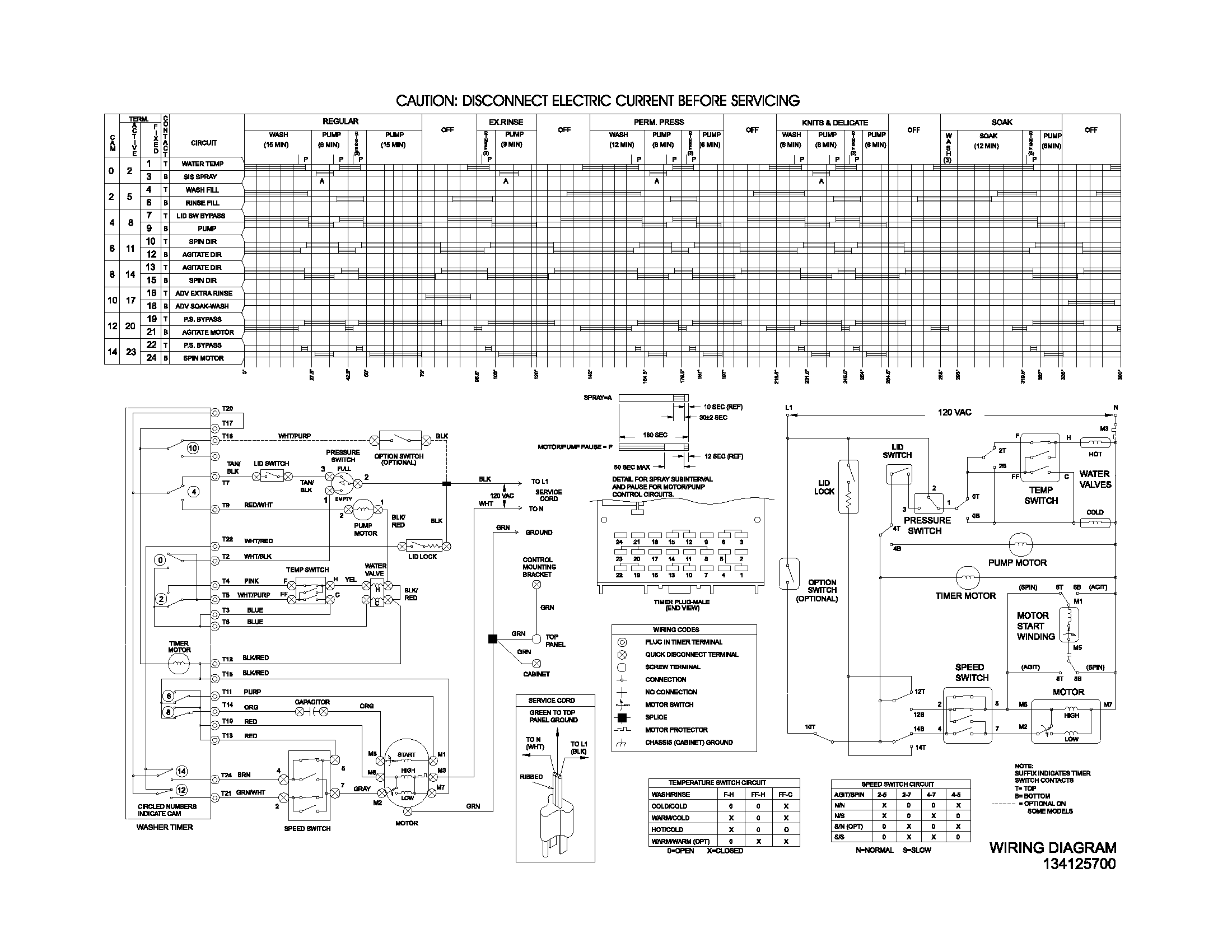 134125700 wiring diagram