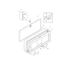 Kenmore 25312551100 door diagram