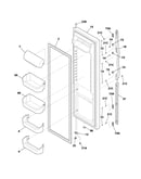 Refrigerator door
