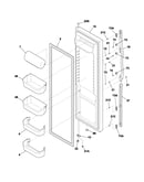Refrigerator door