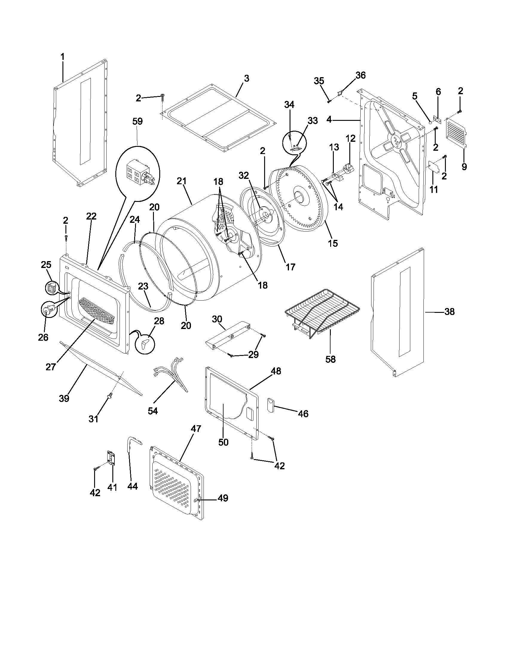 Dry cab,drm,htr