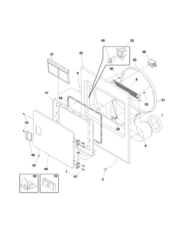 Frnt pnl,door