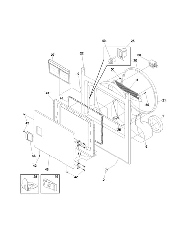 Frnt pnl,door