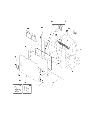 Frnt pnl,door
