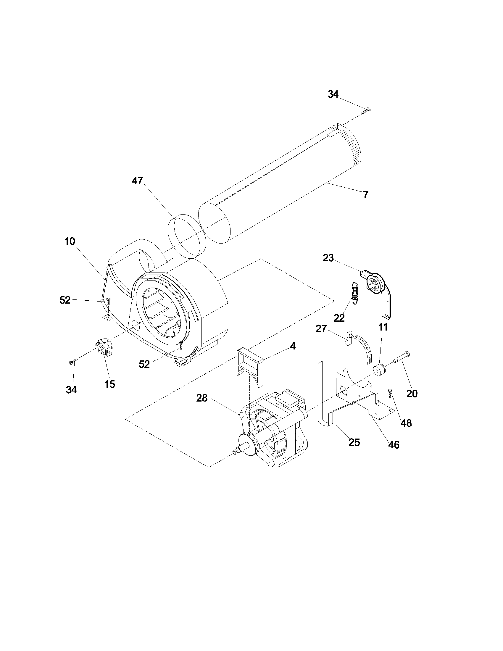 Motor,blower