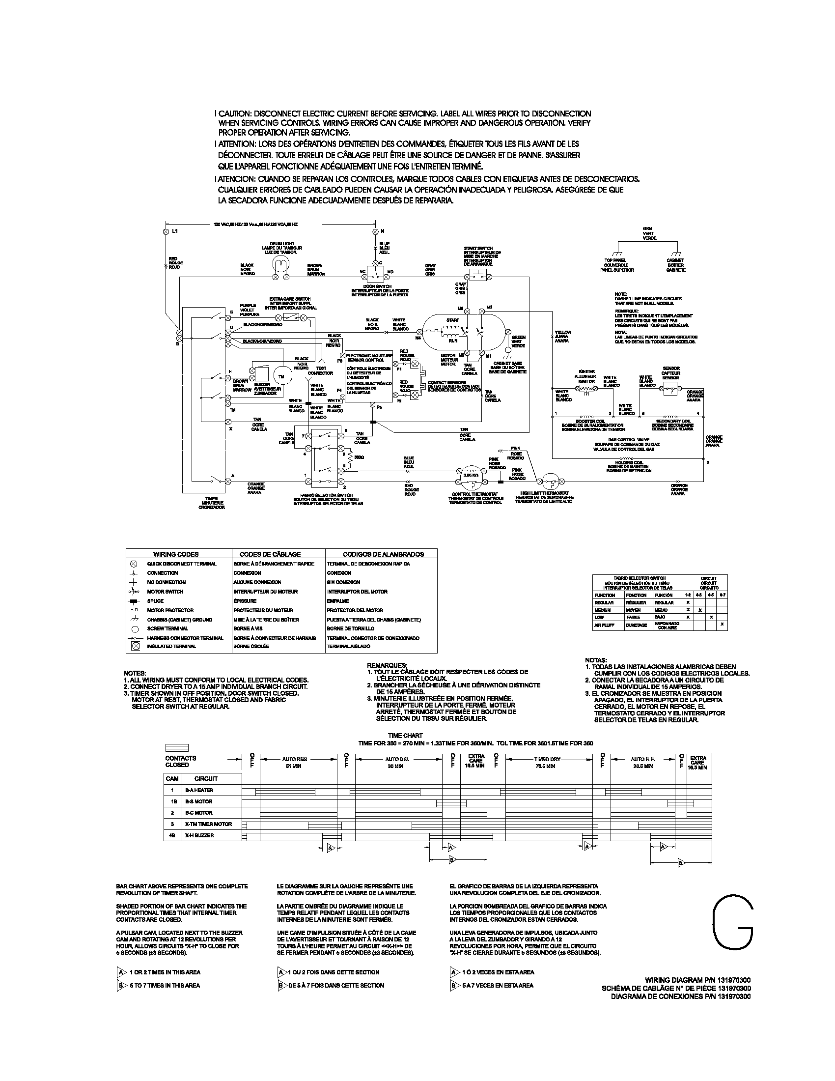 131970300 WIRING DIAGRAM