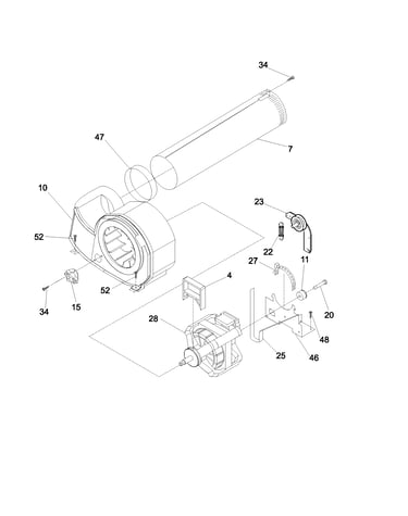 Motor,blower